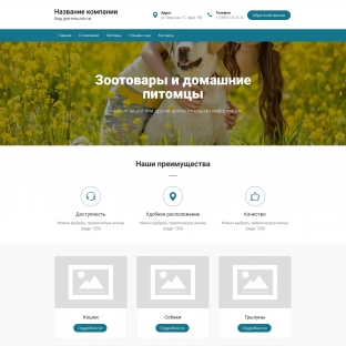 Зоотовары и домашние питомцы