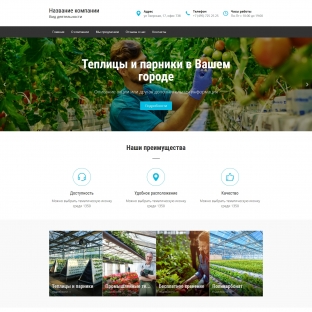Изготовление и продажа теплиц