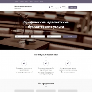 Юридические, адвокатские, бухгалтерские услуги